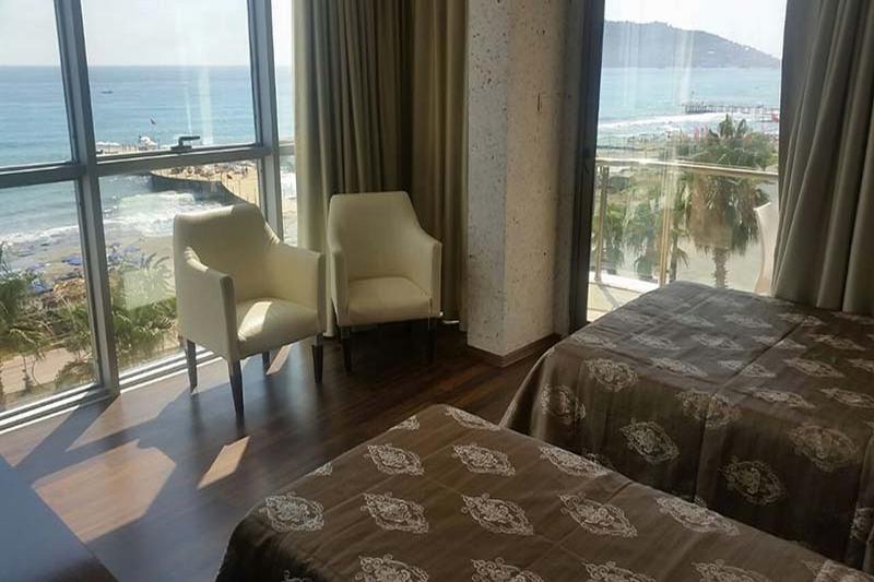 Bayar Garden Beach Hotel Alanya Exterior photo
